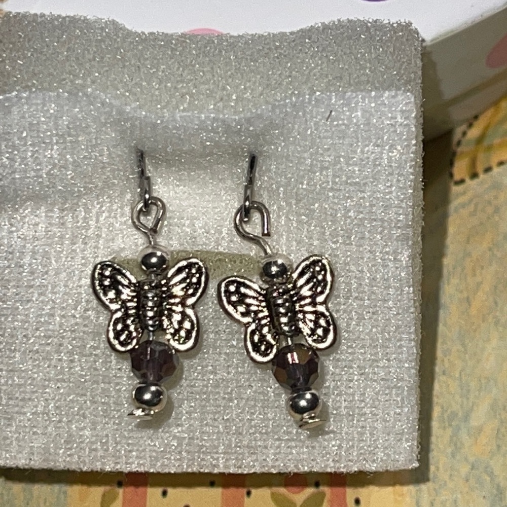 New Designs Petite Butterfly earrings